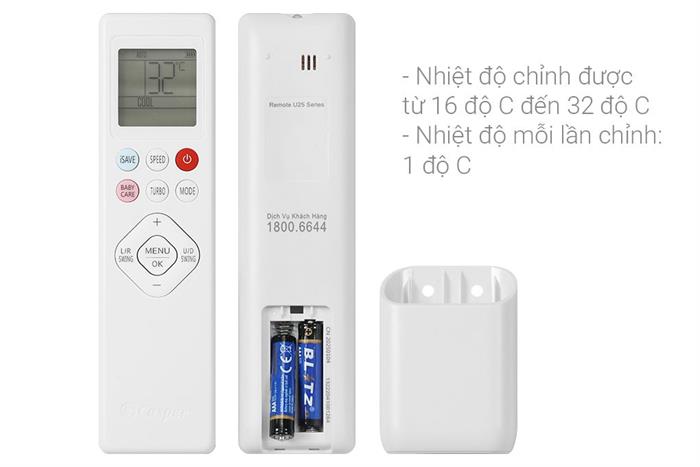 Điều Hòa Casper Inverter 9000 BTU 2 Chiều QH-09IU36A - Mẫu 2025